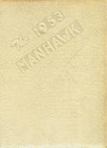 Manchester High School 1953 yearbook cover photo