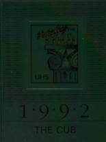 University Laboratory School 1992 yearbook cover photo