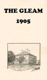 William Chrisman High School 1905 yearbook cover photo