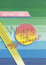 Hermitage High School 1989 yearbook cover photo