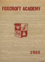 1955 Foxcroft Academy Yearbook from Dover foxcroft, Maine cover image