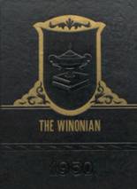 Winona High School 1950 yearbook cover photo