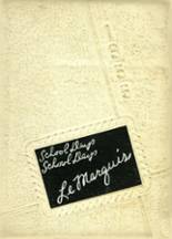 Lafayette High School 1955 yearbook cover photo