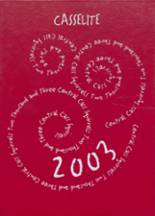2003 Central Cass High School Yearbook from Casselton, North Dakota cover image