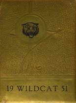 Rison High School 1951 yearbook cover photo