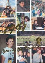 Wickliffe High School 1991 yearbook cover photo