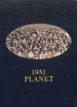 Mars High School 1981 yearbook cover photo