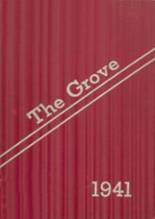 Columbus Grove High School 1941 yearbook cover photo