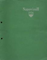 Napavine High School 1936 yearbook cover photo