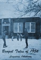 Commerce High School 1956 yearbook cover photo