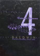 Baldwin High School 1999 yearbook cover photo
