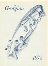 Georgetown High School 1975 yearbook cover photo