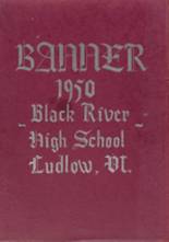 Black River High School 1950 yearbook cover photo