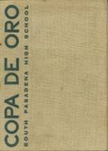 1939 South Pasadena High School Yearbook from South pasadena, California cover image