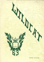 Idalou High School 1963 yearbook cover photo