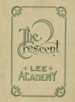 Lee Academy 1919 yearbook cover photo