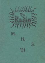 Merrillan School 1921 yearbook cover photo