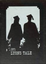 1971 Lyons High School Yearbook from Lyons, New York cover image