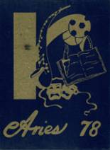 Roberson High School 1978 yearbook cover photo