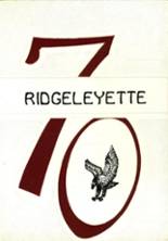 Ridgeley High School 1970 yearbook cover photo