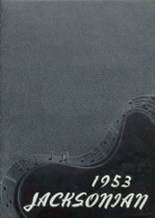 Jackson High School 1953 yearbook cover photo