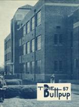 Mcpherson High School 1957 yearbook cover photo