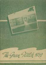 Greenwich Central High School 1952 yearbook cover photo