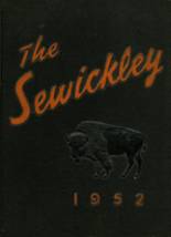 Sewickley High School 1952 yearbook cover photo