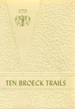 Franklinville-Ten Broeck Academy 1962 yearbook cover photo