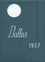 Dallas High School 1967 yearbook cover photo