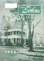 Daviess County High School 1955 yearbook cover photo