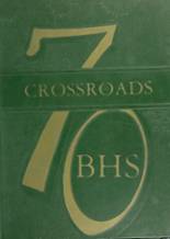 Brooke High School 1970 yearbook cover photo
