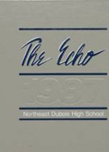 1987 Northeast High School Yearbook from Dubois, Indiana cover image