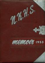 New Knoxville High School 1953 yearbook cover photo
