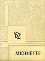 Middlebury High School 1962 yearbook cover photo