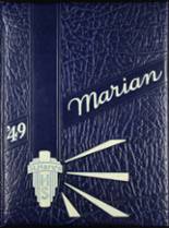 St. Mary School 1949 yearbook cover photo