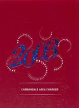 2003 Carbondale High School Yearbook from Carbondale, Pennsylvania cover image