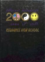 Kewaunee High School 2000 yearbook cover photo