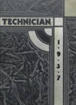 San Antonio Vo-Tech High School 1937 yearbook cover photo