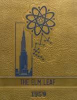 Elm Valley High School 1959 yearbook cover photo