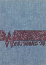 Billings West High School 1976 yearbook cover photo