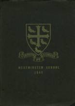 Westminster School 1944 yearbook cover photo