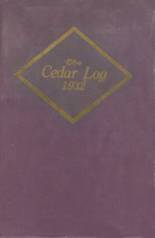 Cedar Vale High School 1932 yearbook cover photo