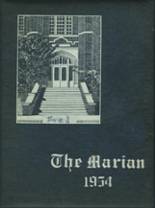 St. Mary's-Colgan High School 1954 yearbook cover photo