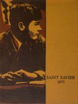 St. Xavier High School 1971 yearbook cover photo