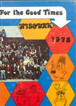 Highmore High School 1978 yearbook cover photo