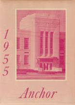 Huron High School 1955 yearbook cover photo