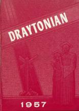 Drayton High School 1957 yearbook cover photo