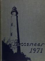 Mainland High School 1971 yearbook cover photo
