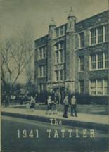 Niles Junior High School 1941 yearbook cover photo